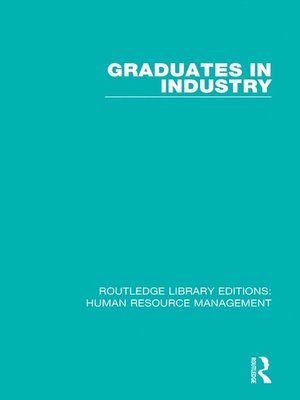 cover image of Graduates in Industry